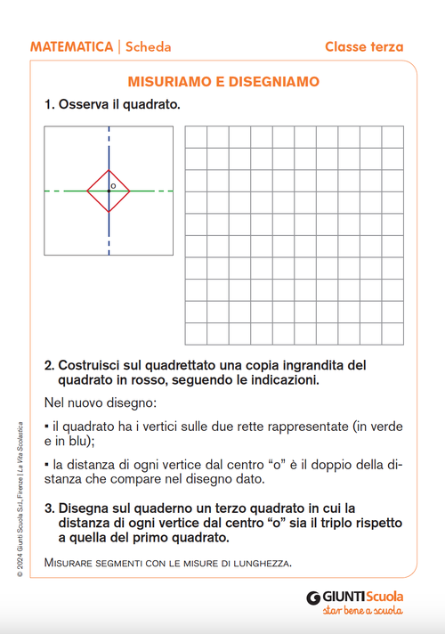 Misuriamo e disegniamo | Giunti Scuola Misuriamo e disegniamo | Giunti Scuola