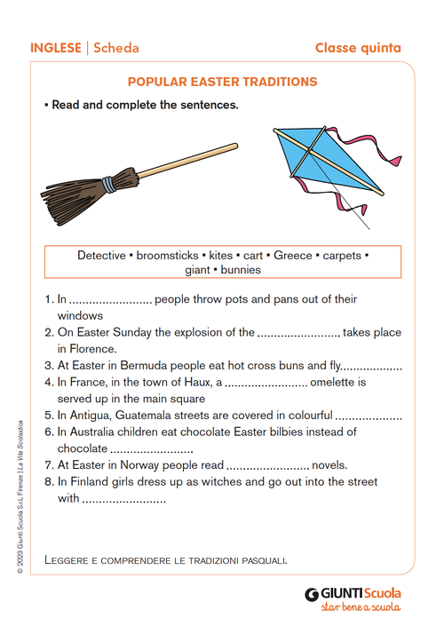 Popular easter traditions | Giunti Scuola Popular easter traditions | Giunti Scuola