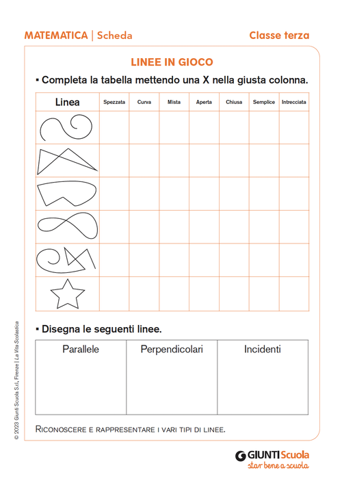 Linee in gioco | Giunti Scuola