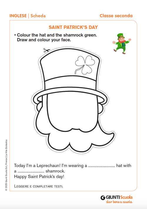 Saint Patrick’s Day | Giunti Scuola Saint Patrick’s Day | Giunti Scuola