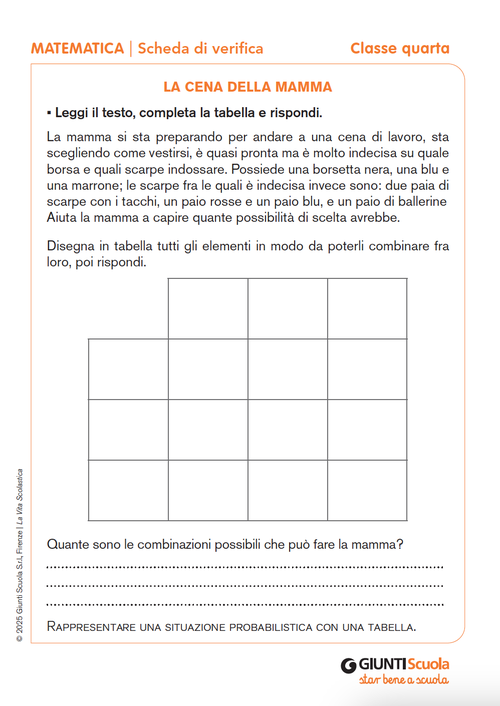 La cena della mamma | Giunti Scuola La cena della mamma | Giunti Scuola
