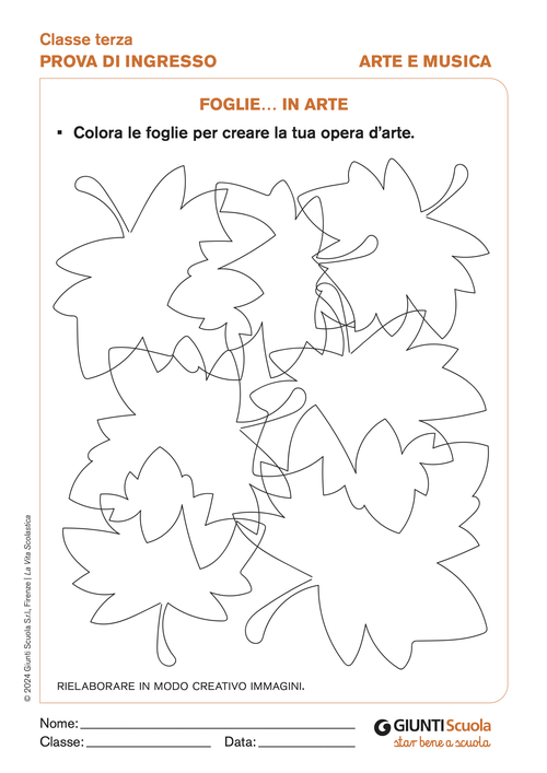 Foglie... in arte | Giunti Scuola