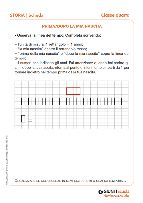 Prima/dopo la mia nascita | Giunti Scuola Prima/dopo la mia nascita | Giunti Scuola