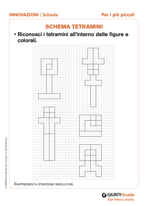 Schema tetramini | Giunti Scuola Schema tetramini | Giunti Scuola