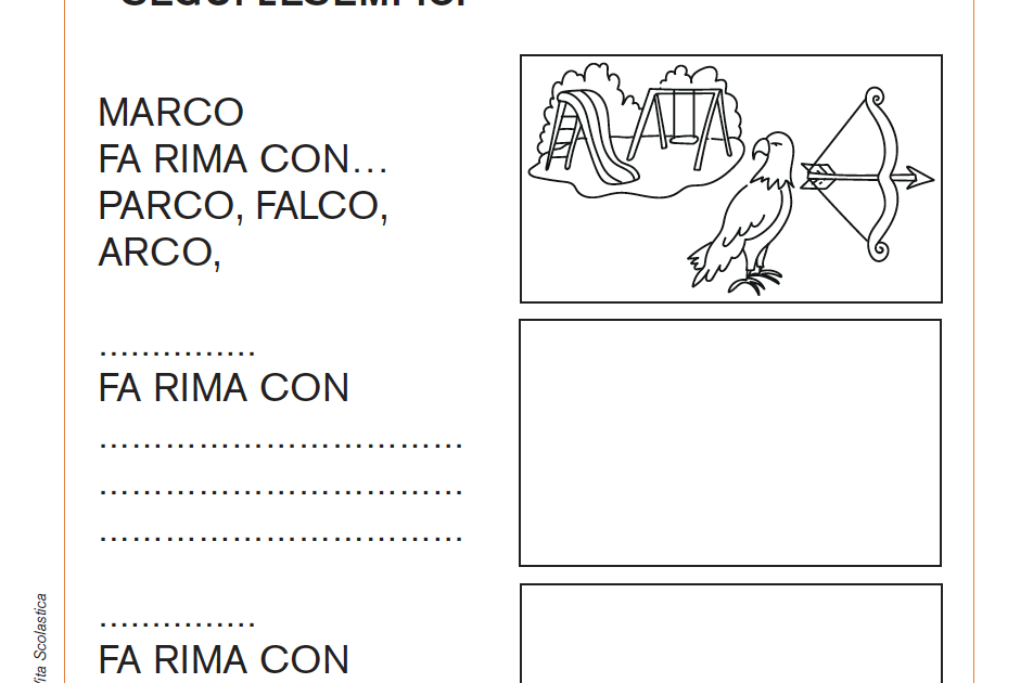 Nomi in rima Giunti Scuola