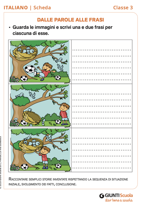 Dalle parole alle frasi | Giunti Scuola Dalle parole alle frasi | Giunti Scuola