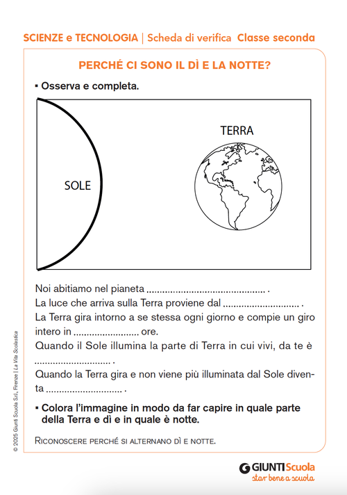 Perché ci sono il dì e la notte? | Giunti Scuola Perché ci sono il dì e la notte? | Giunti Scuola