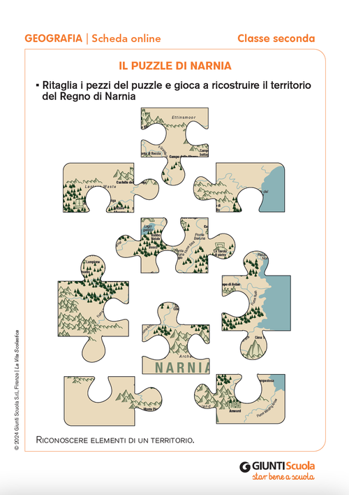 Il puzzle di Narnia | Giunti Scuola Il puzzle di Narnia | Giunti Scuola