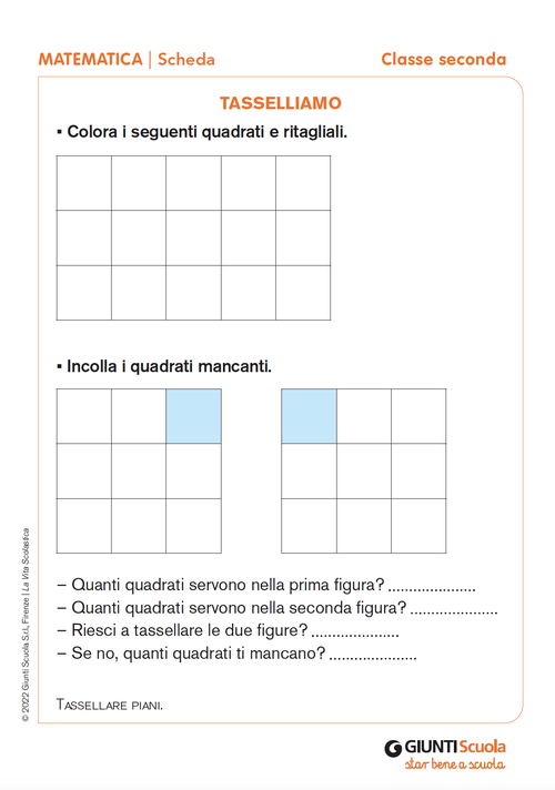 Tasselliamo | Giunti Scuola