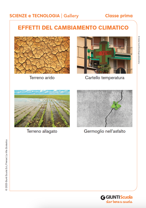 Effetti del cambiamento climatico | Giunti Scuola Effetti del cambiamento climatico | Giunti Scuola
