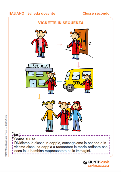 Vignette in sequenza | Giunti Scuola Vignette in sequenza | Giunti Scuola