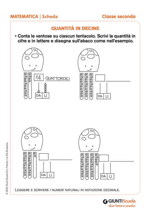 Quantità in decine | Giunti Scuola Quantità in decine | Giunti Scuola