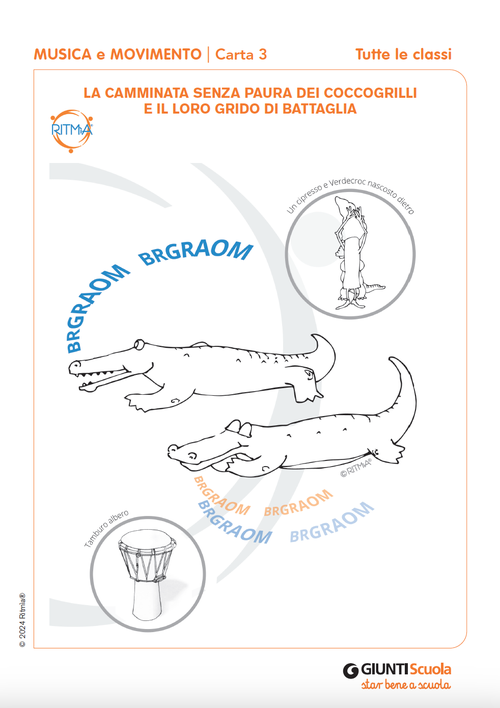 La camminata senza paura dei coccogrilli e il loro grido di battaglia | Giunti Scuola La camminata senza paura dei coccogrilli e il loro grido di battaglia | Giunti Scuola