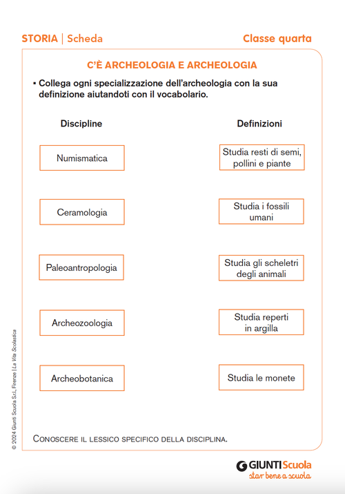 C’è archeologia e archeologia | Giunti Scuola C’è archeologia e archeologia | Giunti Scuola