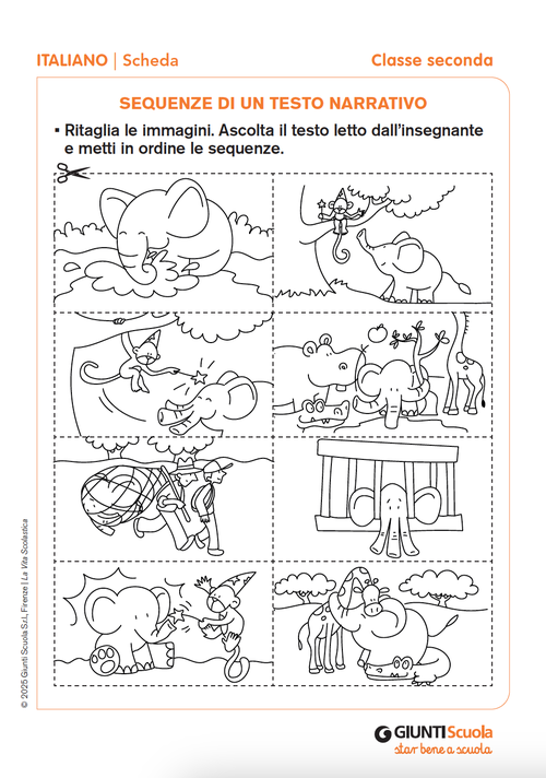 Sequenze di un testo narrativo | Giunti Scuola