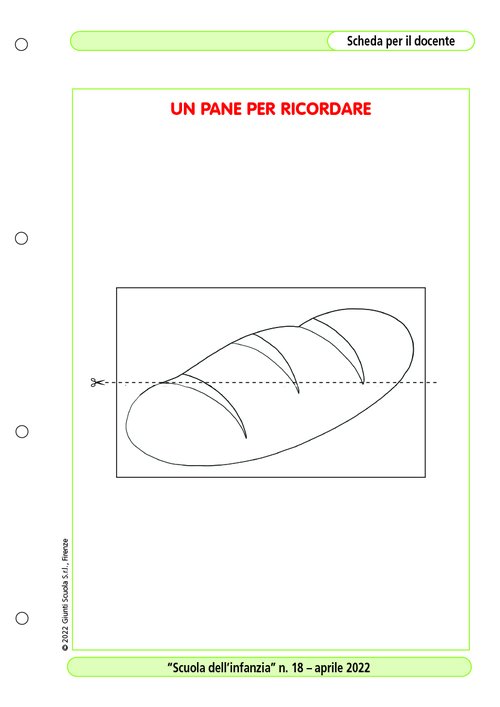 Un pane per ricordare | Giunti Scuola Un pane per ricordare | Giunti Scuola