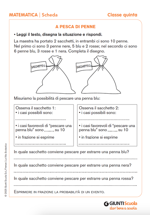 A pesca di penne | Giunti Scuola A pesca di penne | Giunti Scuola