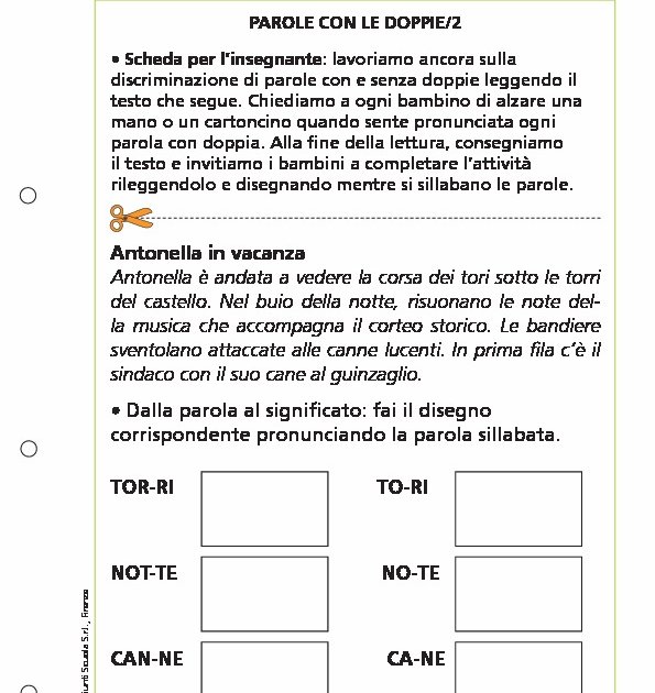 Parole con le doppie/2 Parole con