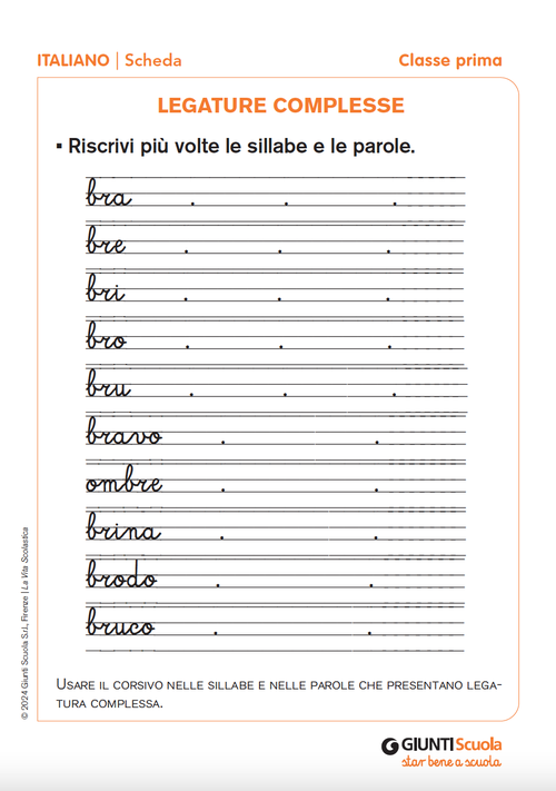 Legature complesse | Giunti Scuola Legature complesse | Giunti Scuola