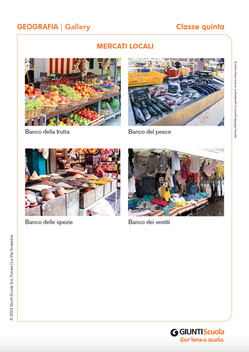 Mercati locali | Giunti Scuola Mercati locali | Giunti Scuola