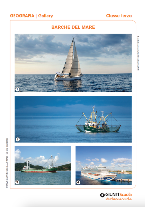 Barche del mare | Giunti Scuola Barche del mare | Giunti Scuola