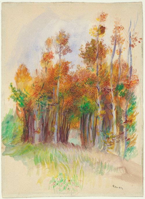 Pierre-Auguste Renoir - Grove of Trees | Giunti Scuola Pierre-Auguste Renoir - Grove of Trees | Giunti Scuola