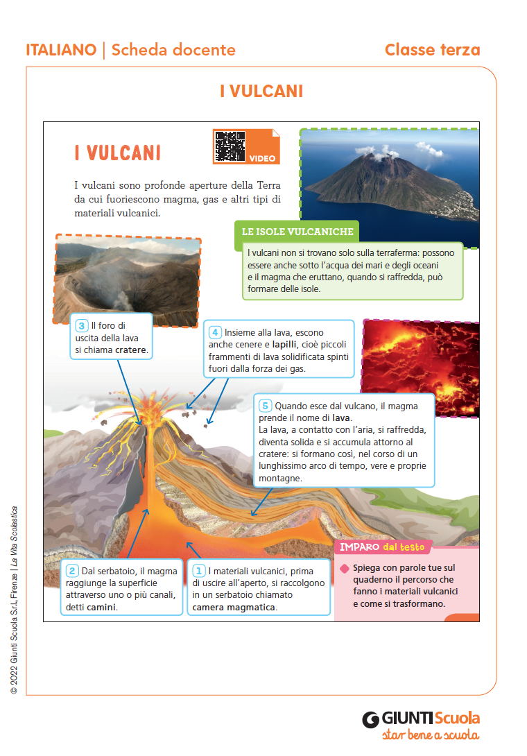 I vulcani I vulcani Giunti Scuola
