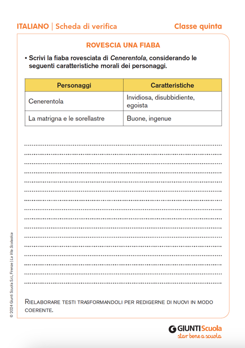 Rovescia una fiaba | Giunti Scuola