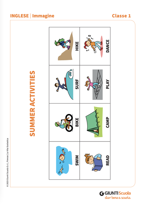 Summer activities | Immagini | Giunti Scuola Summer activities | Immagini | Giunti Scuola