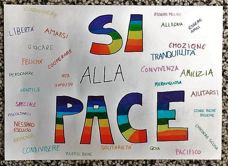 Disegni Sulla Pace Scuole Medie Semplici Vogliamo la pace, non svegliamo la guerra | Giunti Scuola