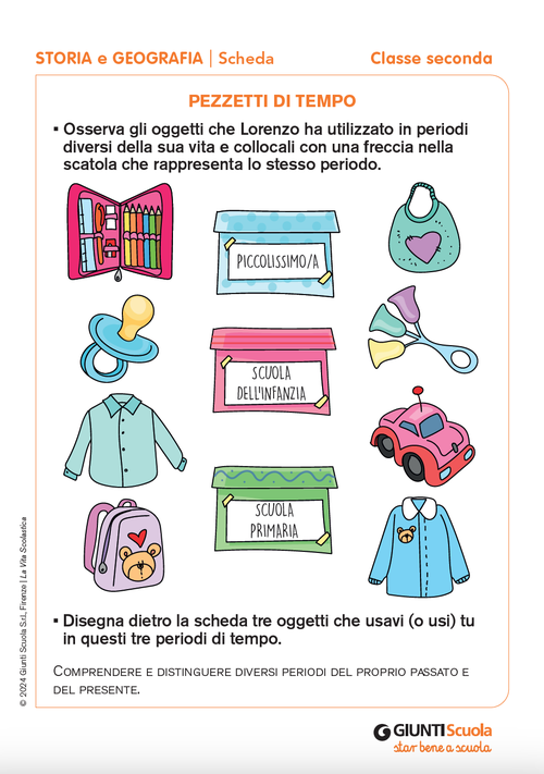 Pezzetti di tempo | Giunti Scuola Pezzetti di tempo | Giunti Scuola