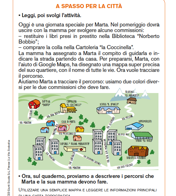 A spasso per la città | Giunti Scuola