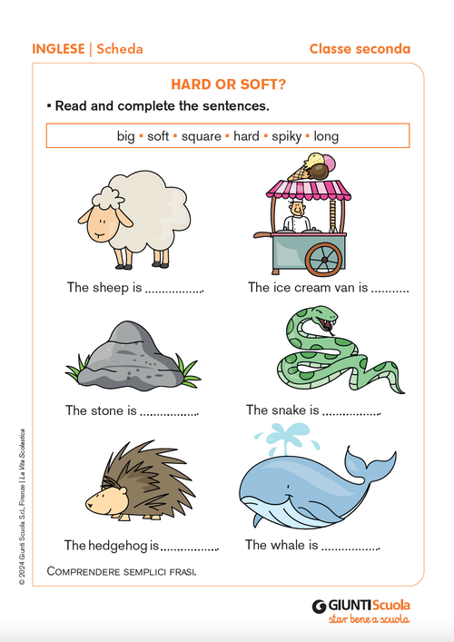 Hard or soft? | Giunti Scuola Hard or soft? | Giunti Scuola