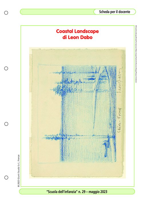 “Coastal Landscape" di Leon Dabo | Giunti Scuola “Coastal Landscape" di Leon Dabo | Giunti Scuola