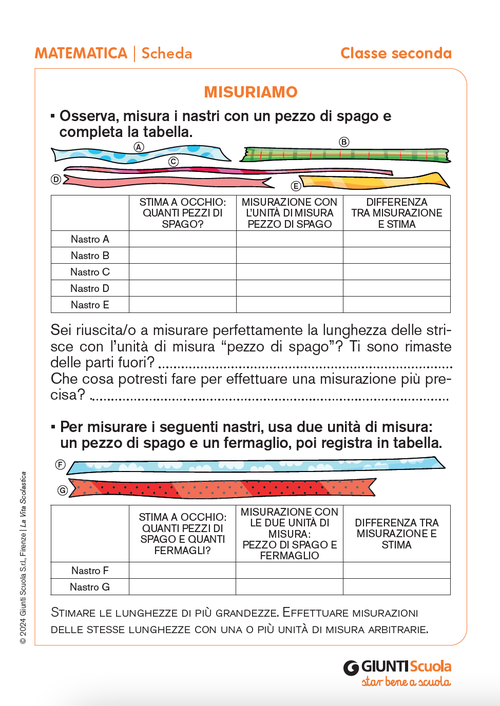 Misuriamo | Giunti Scuola Misuriamo | Giunti Scuola