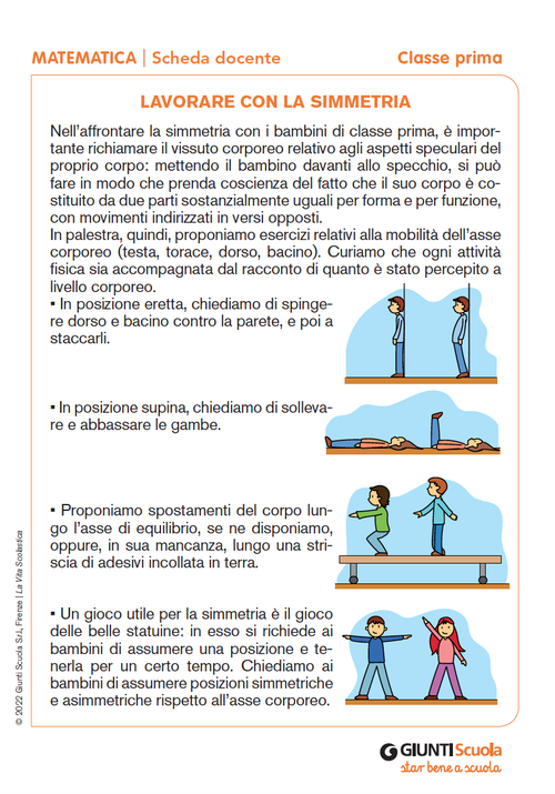 Lavorare con la simmetria | Giunti Scuola Lavorare con la simmetria | Giunti Scuola
