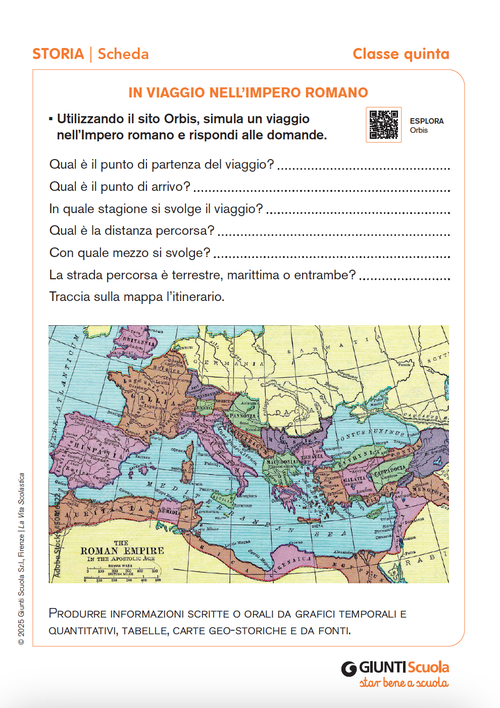 In viaggio nell’Impero romano | Giunti Scuola In viaggio nell’Impero romano | Giunti Scuola