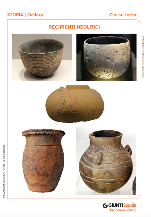 Gallery: Recipienti neolitici | Giunti Scuola Gallery: Recipienti neolitici | Giunti Scuola