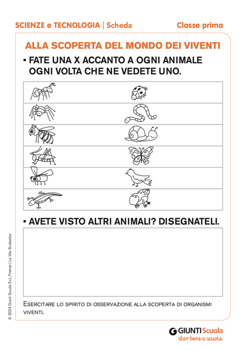 Alla scoperta del mondo dei viventi | Giunti Scuola Alla scoperta del mondo dei viventi | Giunti Scuola