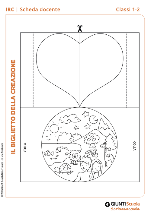 Il biglietto della creazione | Giunti Scuola Il biglietto della creazione | Giunti Scuola