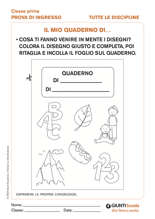 Il mio quaderno di... | Giunti Scuola Il mio quaderno di... | Giunti Scuola
