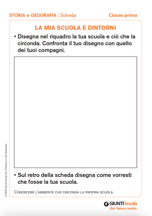 La mia scuola e dintorni | Giunti Scuola La mia scuola e dintorni | Giunti Scuola