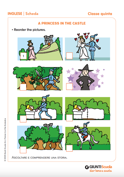 A princess in the castle | Giunti Scuola