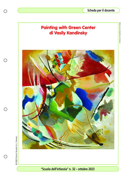 “Painting with Green Center” di Vasily Kandinsky | Giunti Scuola “Painting with Green Center” di Vasily Kandinsky | Giunti Scuola