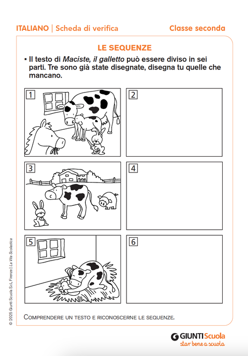 Le sequenze | Giunti Scuola Le sequenze | Giunti Scuola