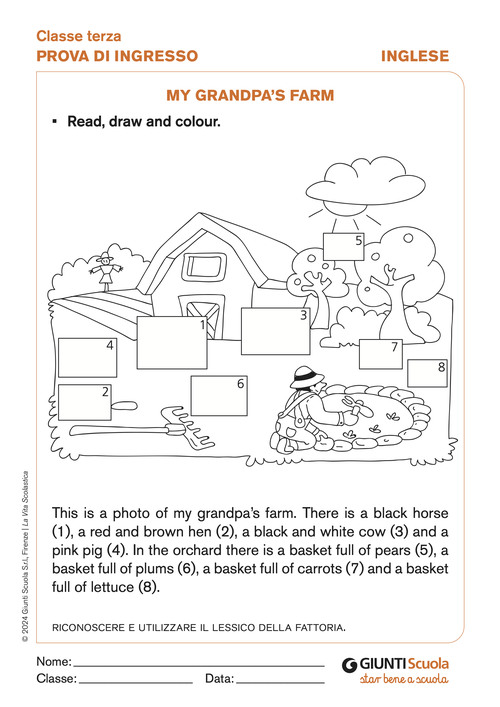 My grandpa's farm | Giunti Scuola My grandpa's farm | Giunti Scuola