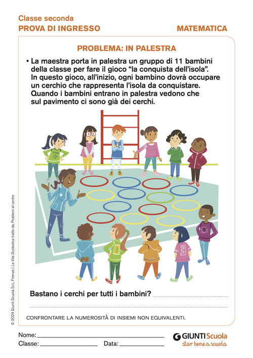 Problema: in palestra | Giunti Scuola Problema: in palestra | Giunti Scuola