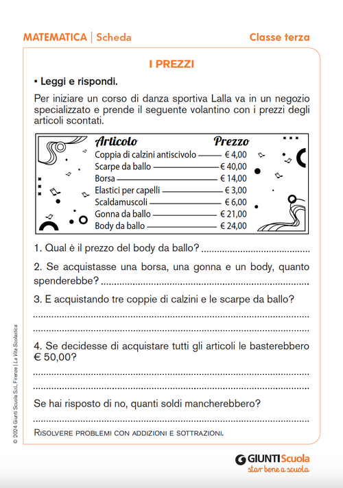 I prezzi | Giunti Scuola