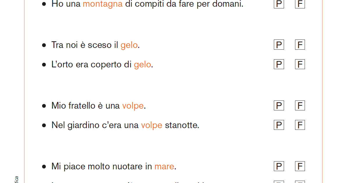 Distingui I Significati Distingui I Significati Giunti Scuola