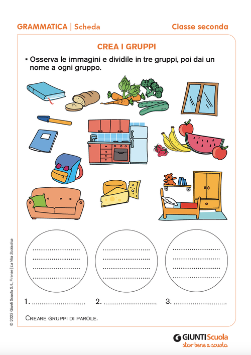 Crea i gruppi | Giunti Scuola Crea i gruppi | Giunti Scuola